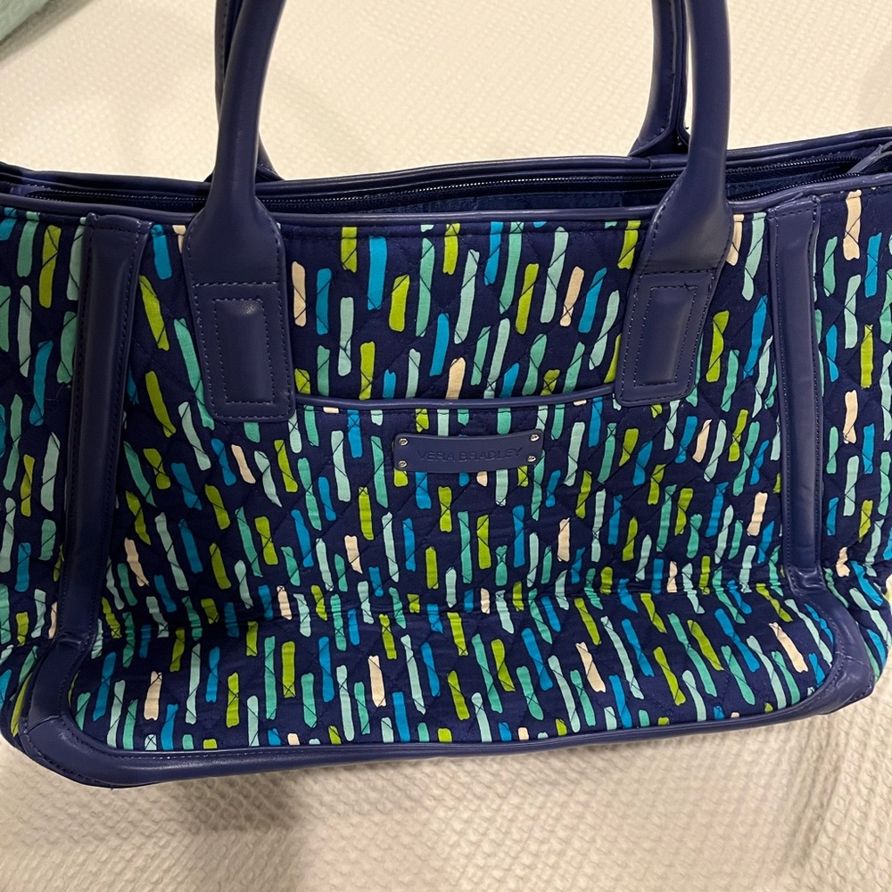 Vera Bradley Catalina Blues Large Crossbody Bag